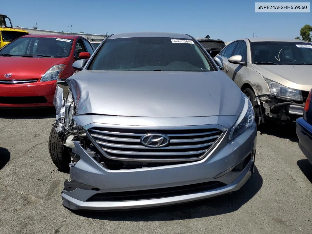 5NPE24AF2HH559560 2017 Hyundai Sonata Se