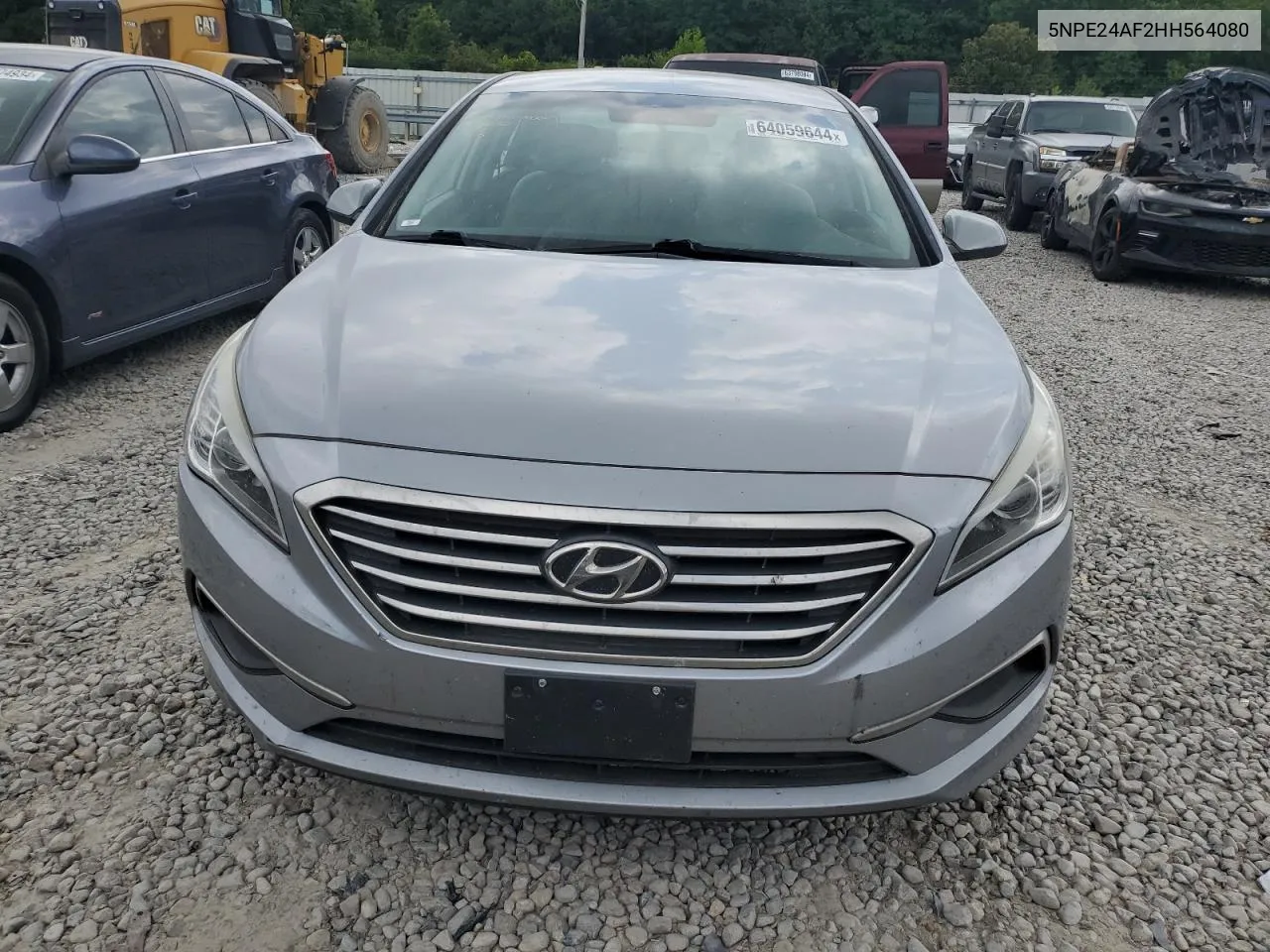 2017 Hyundai Sonata Se VIN: 5NPE24AF2HH564080 Lot: 64059644