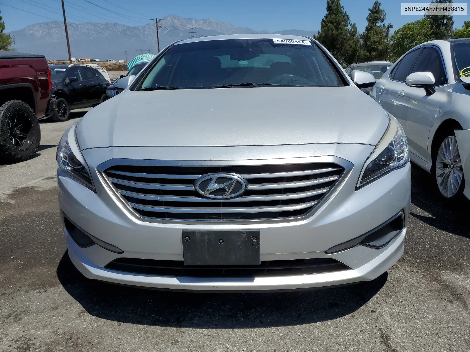 2017 Hyundai Sonata Se VIN: 5NPE24AF7HH438815 Lot: 64086454