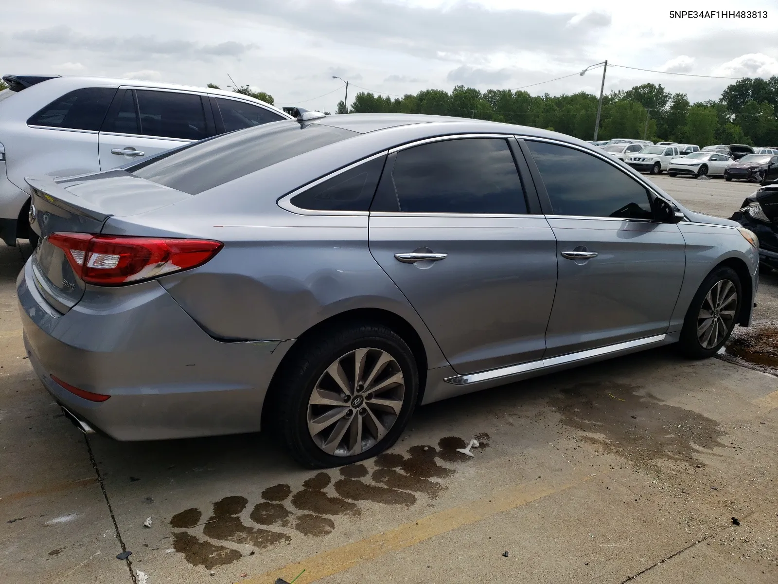 5NPE34AF1HH483813 2017 Hyundai Sonata Sport