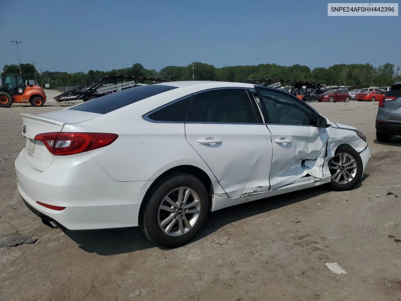 2017 Hyundai Sonata Se VIN: 5NPE24AF0HH442396 Lot: 64495244