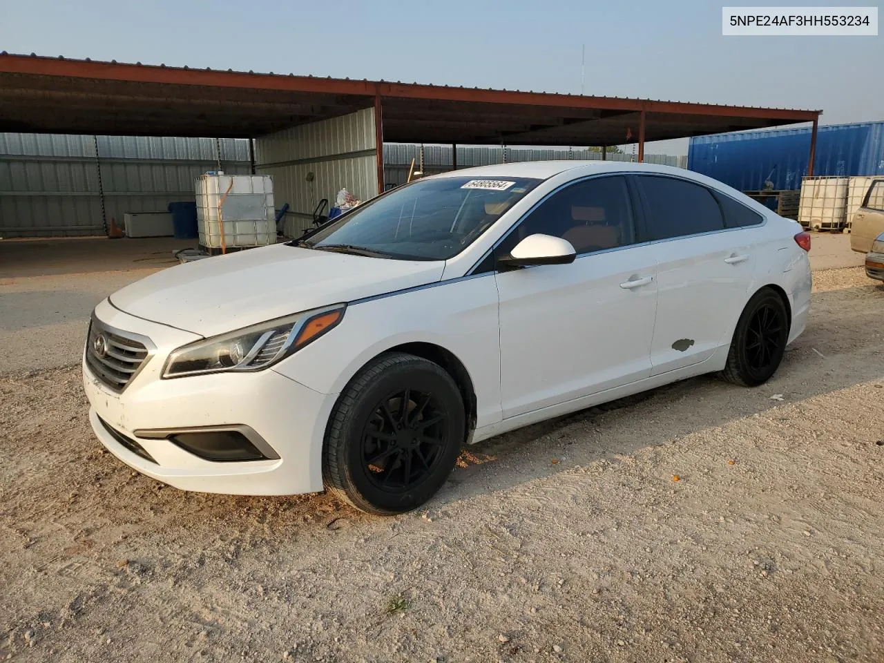 2017 Hyundai Sonata Se VIN: 5NPE24AF3HH553234 Lot: 64805564