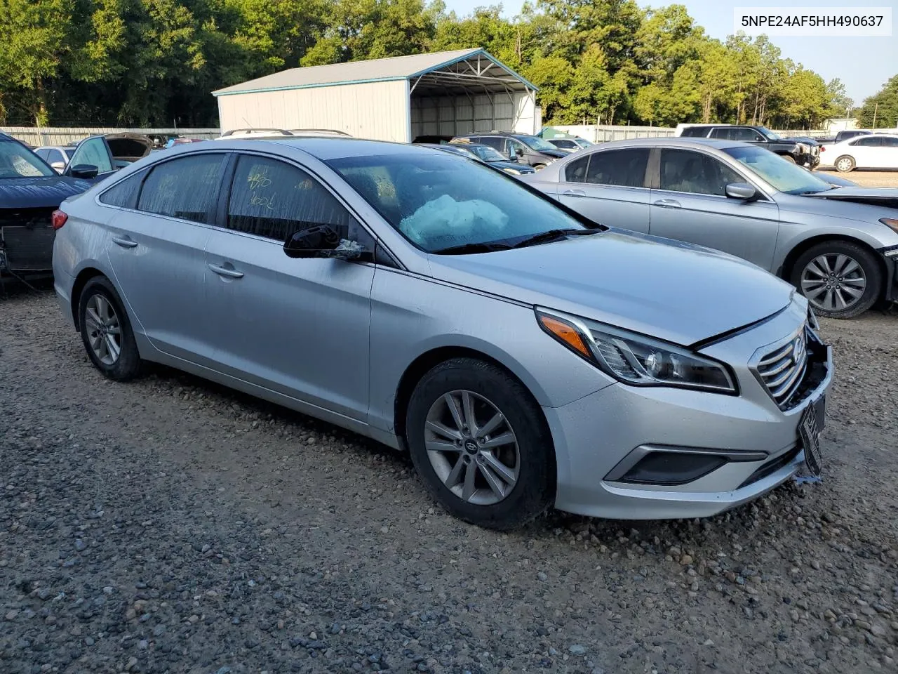 2017 Hyundai Sonata Se VIN: 5NPE24AF5HH490637 Lot: 65149504