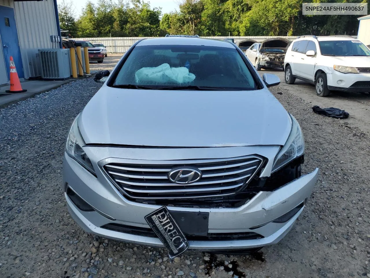 2017 Hyundai Sonata Se VIN: 5NPE24AF5HH490637 Lot: 65149504