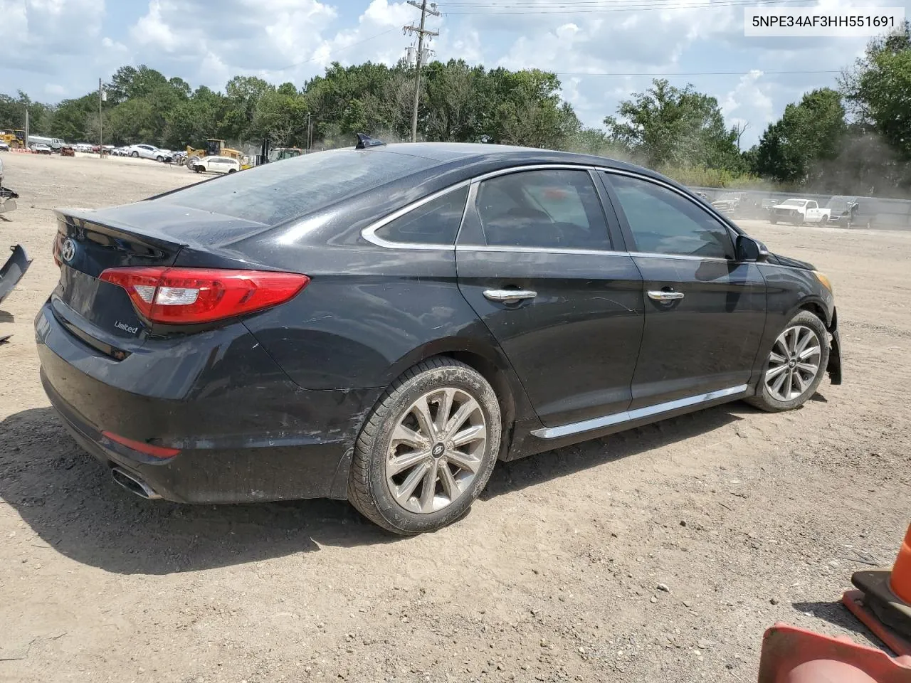 2017 Hyundai Sonata Sport VIN: 5NPE34AF3HH551691 Lot: 65255774