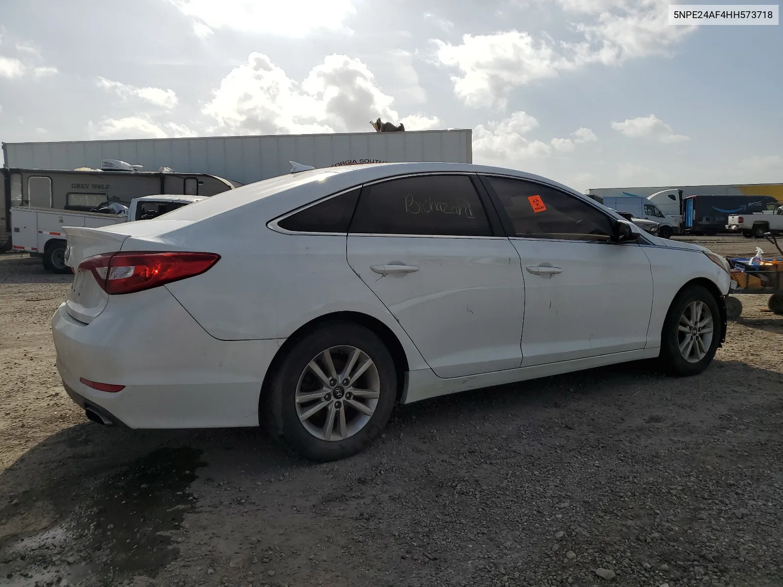 2017 Hyundai Sonata Se VIN: 5NPE24AF4HH573718 Lot: 65281674