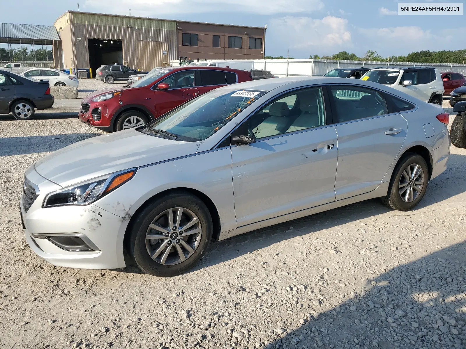 2017 Hyundai Sonata Se VIN: 5NPE24AF5HH472901 Lot: 65397314