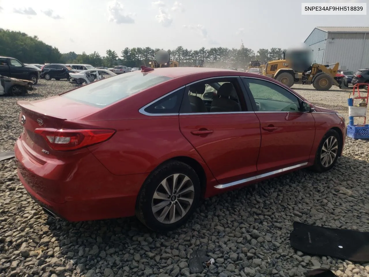 2017 Hyundai Sonata Sport VIN: 5NPE34AF9HH518839 Lot: 65522964