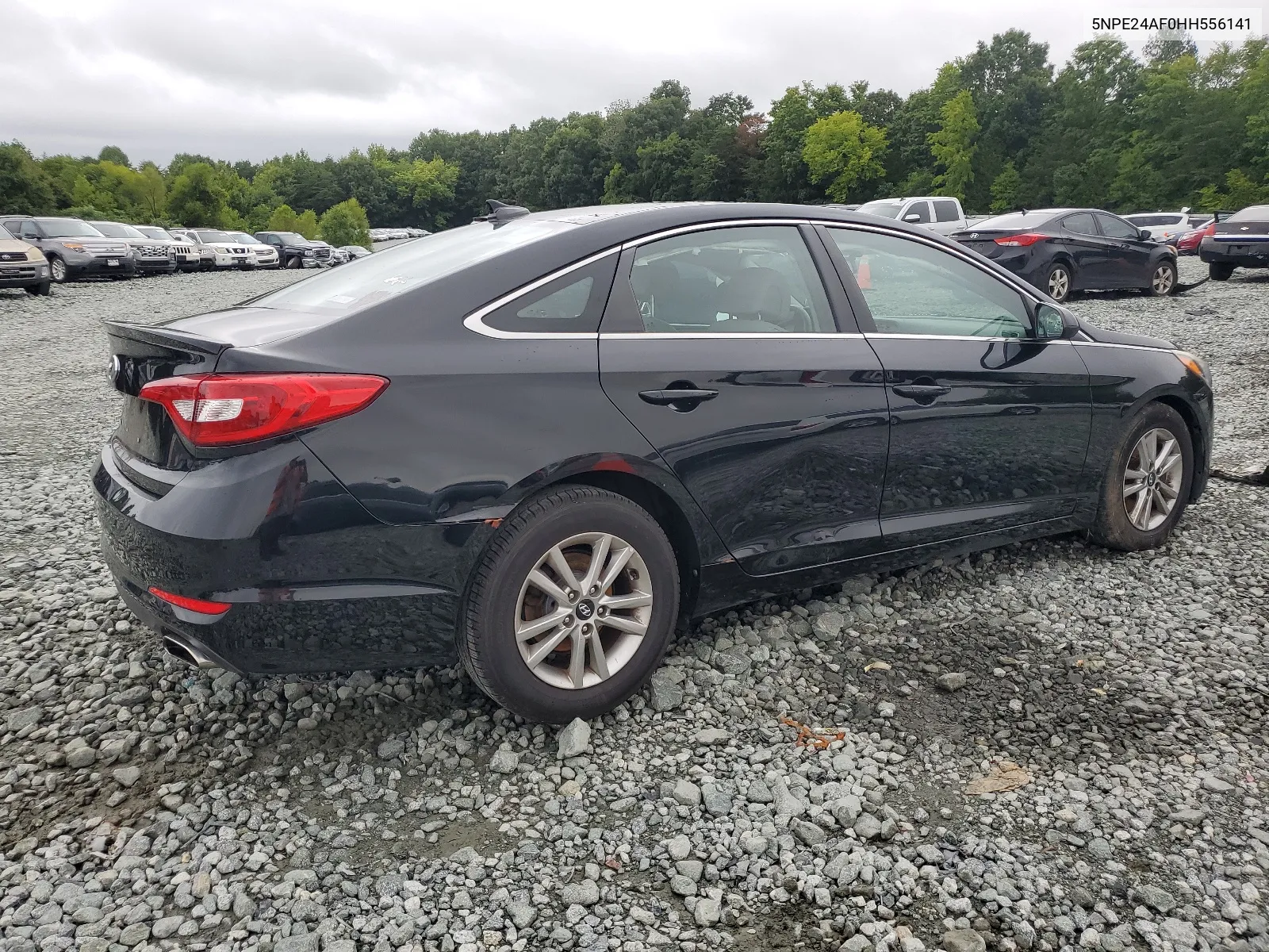 2017 Hyundai Sonata Se VIN: 5NPE24AF0HH556141 Lot: 65614994