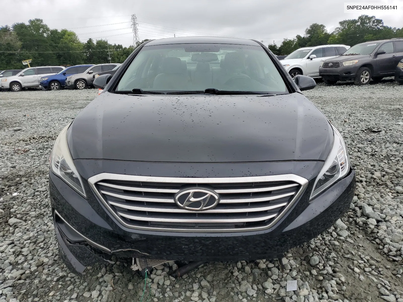 2017 Hyundai Sonata Se VIN: 5NPE24AF0HH556141 Lot: 65614994