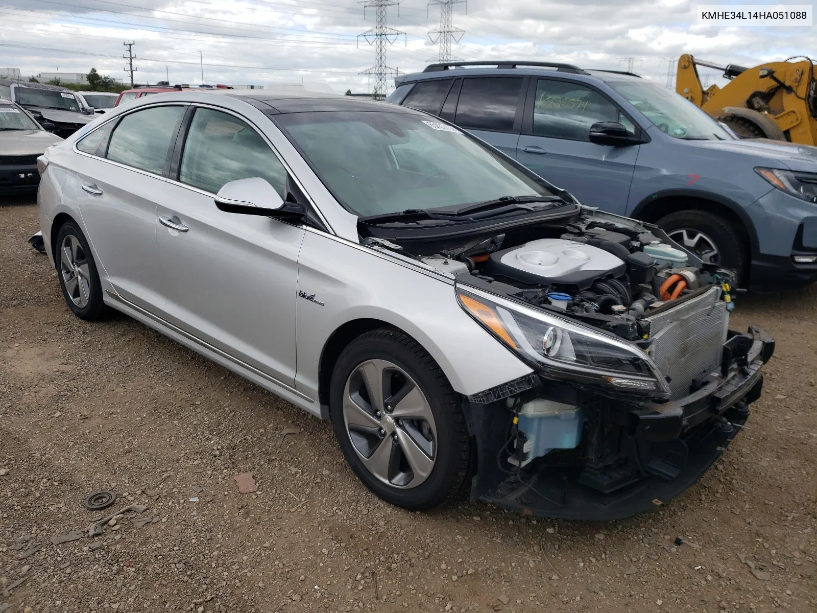 KMHE34L14HA051088 2017 Hyundai Sonata Hybrid