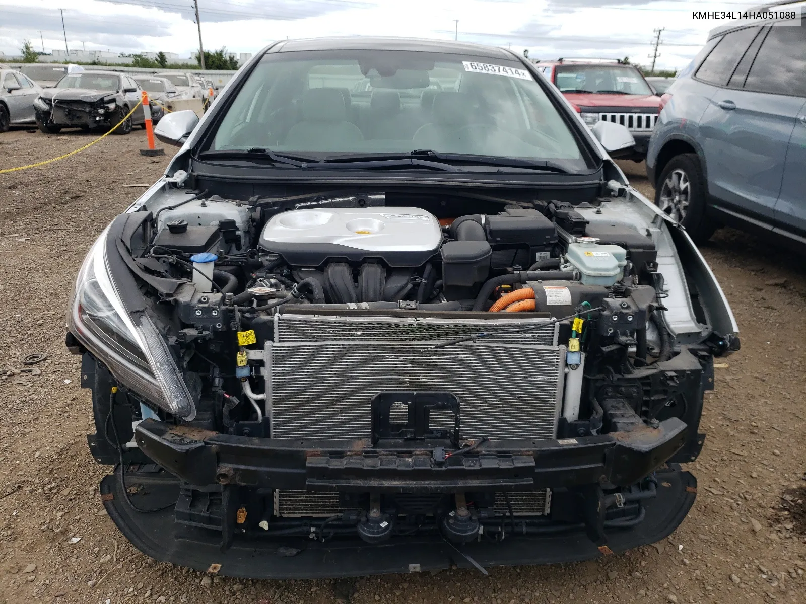 KMHE34L14HA051088 2017 Hyundai Sonata Hybrid