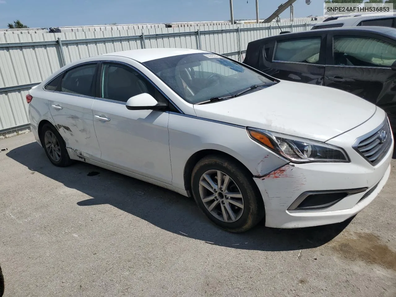 2017 Hyundai Sonata Se VIN: 5NPE24AF1HH536853 Lot: 65846254