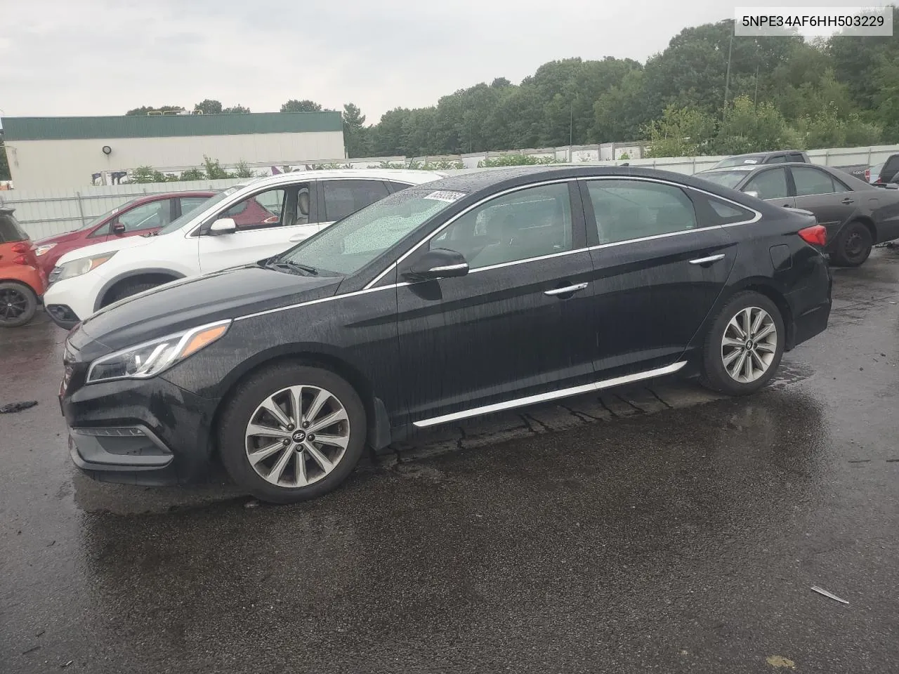 5NPE34AF6HH503229 2017 Hyundai Sonata Sport