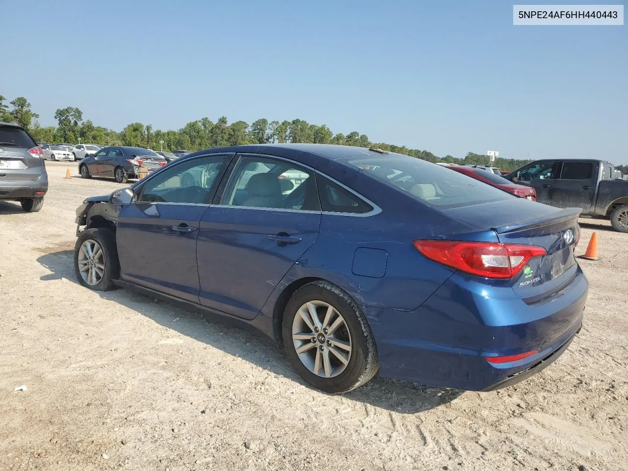 2017 Hyundai Sonata Se VIN: 5NPE24AF6HH440443 Lot: 66154554