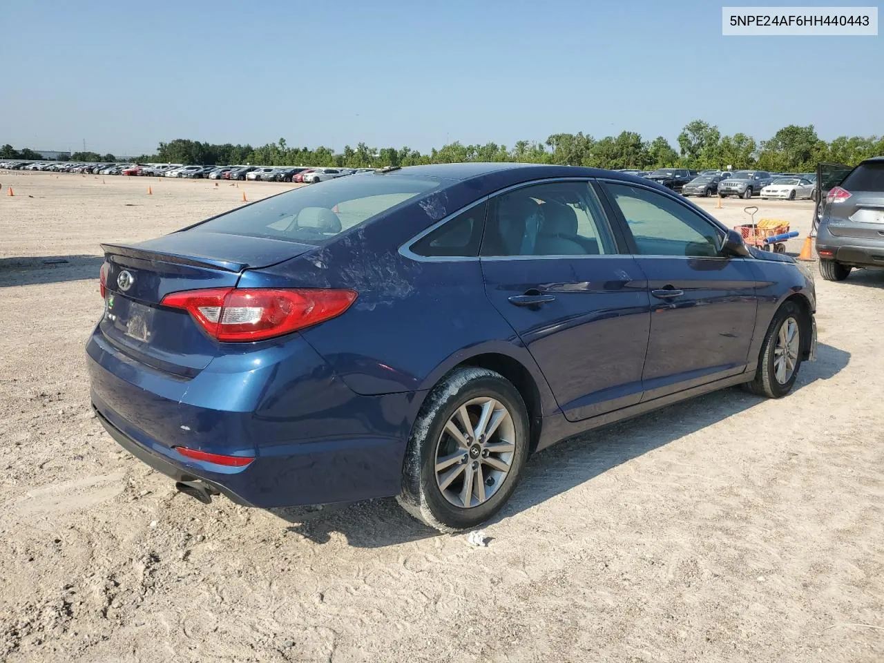 2017 Hyundai Sonata Se VIN: 5NPE24AF6HH440443 Lot: 66154554