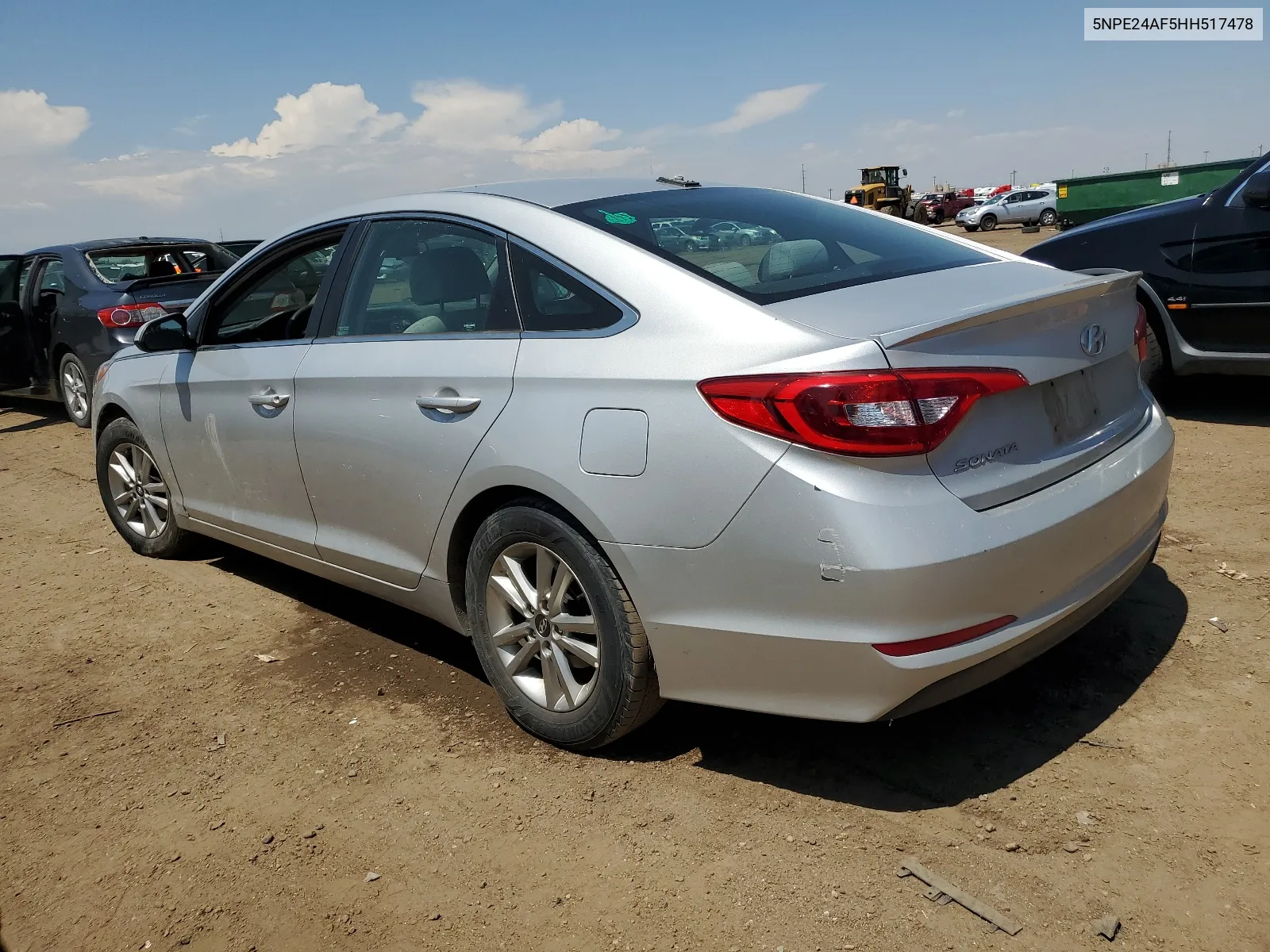 2017 Hyundai Sonata Se VIN: 5NPE24AF5HH517478 Lot: 66234594