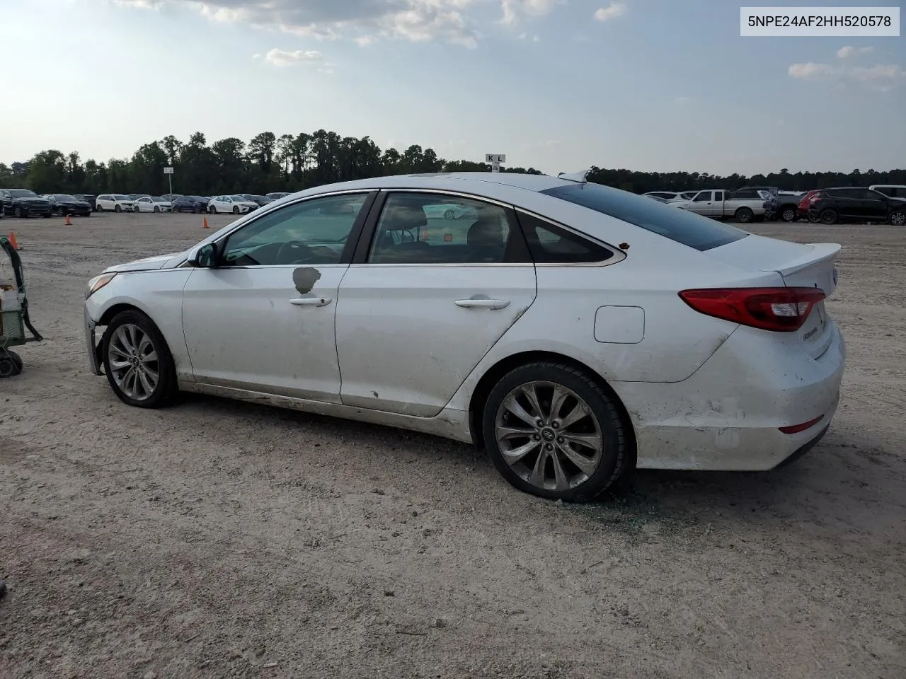 2017 Hyundai Sonata Se VIN: 5NPE24AF2HH520578 Lot: 66250284