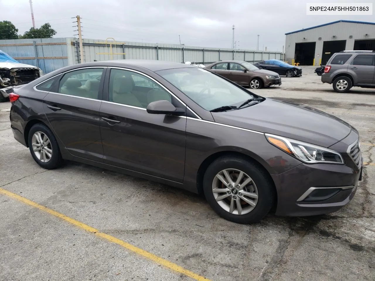 2017 Hyundai Sonata Se VIN: 5NPE24AF5HH501863 Lot: 66280164