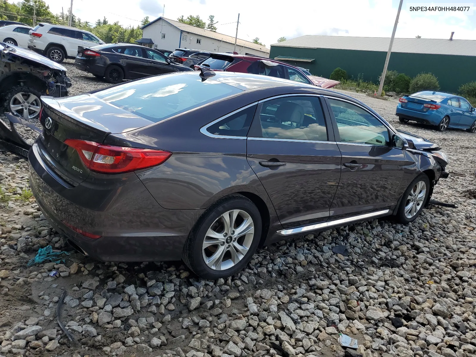 2017 Hyundai Sonata Sport VIN: 5NPE34AF0HH484077 Lot: 66309564