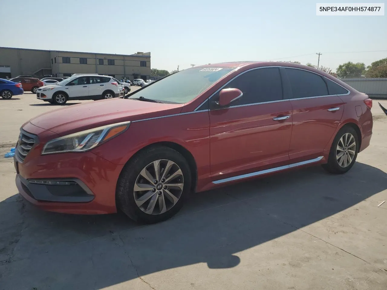 5NPE34AF0HH574877 2017 Hyundai Sonata Sport