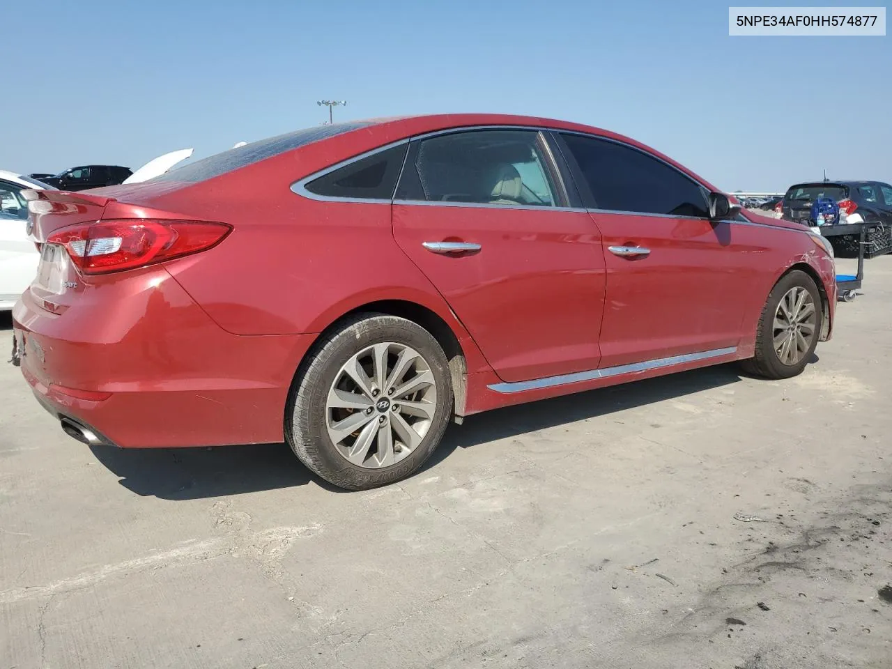 5NPE34AF0HH574877 2017 Hyundai Sonata Sport