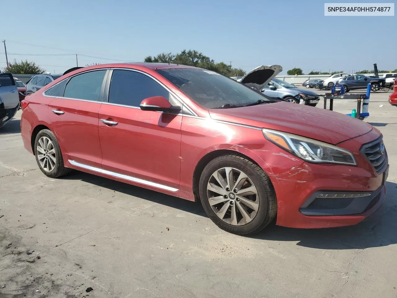 5NPE34AF0HH574877 2017 Hyundai Sonata Sport