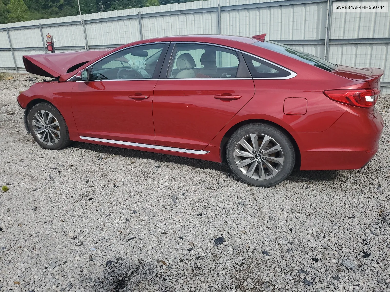 2017 Hyundai Sonata Sport VIN: 5NPE34AF4HH550744 Lot: 66539314