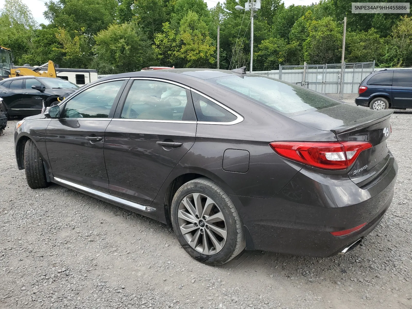 5NPE34AF9HH455886 2017 Hyundai Sonata Sport