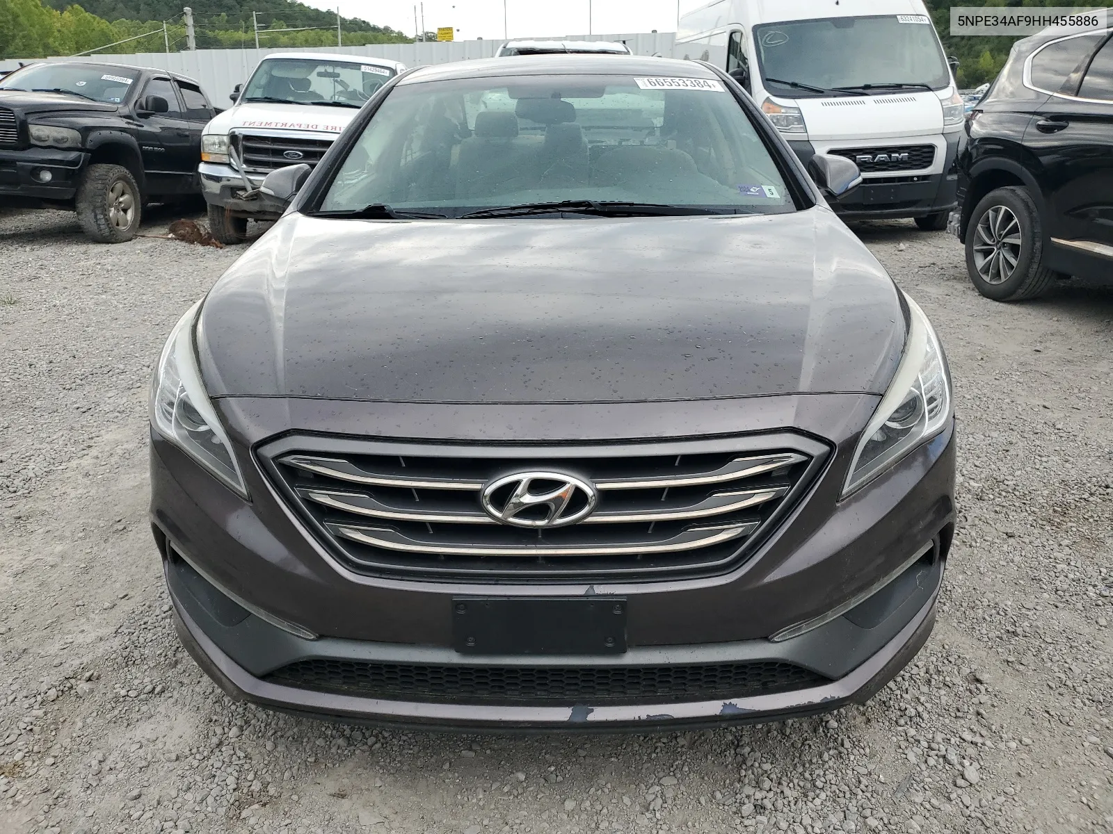 5NPE34AF9HH455886 2017 Hyundai Sonata Sport