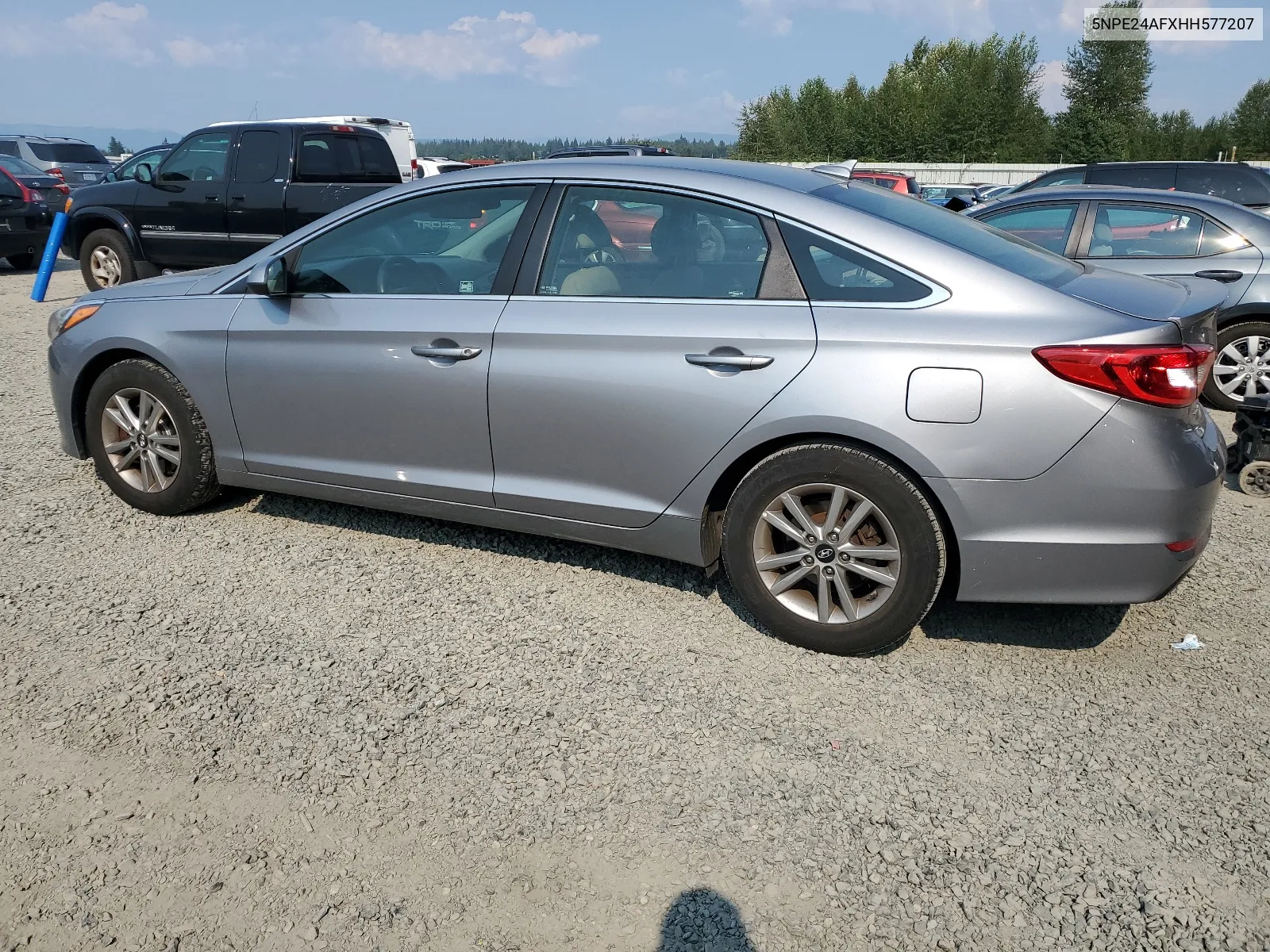 2017 Hyundai Sonata Se VIN: 5NPE24AFXHH577207 Lot: 66791284