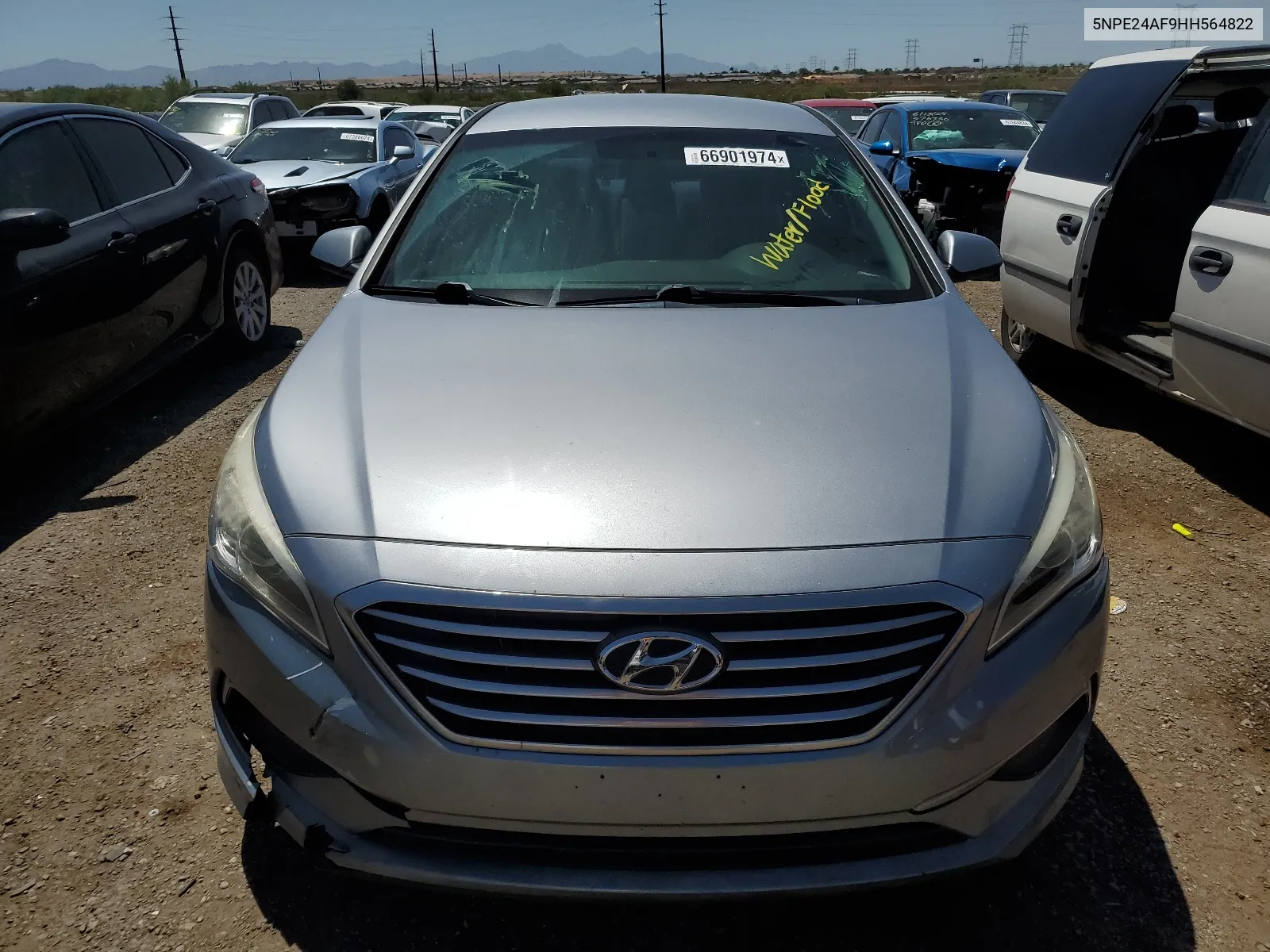 2017 Hyundai Sonata Se VIN: 5NPE24AF9HH564822 Lot: 66901974