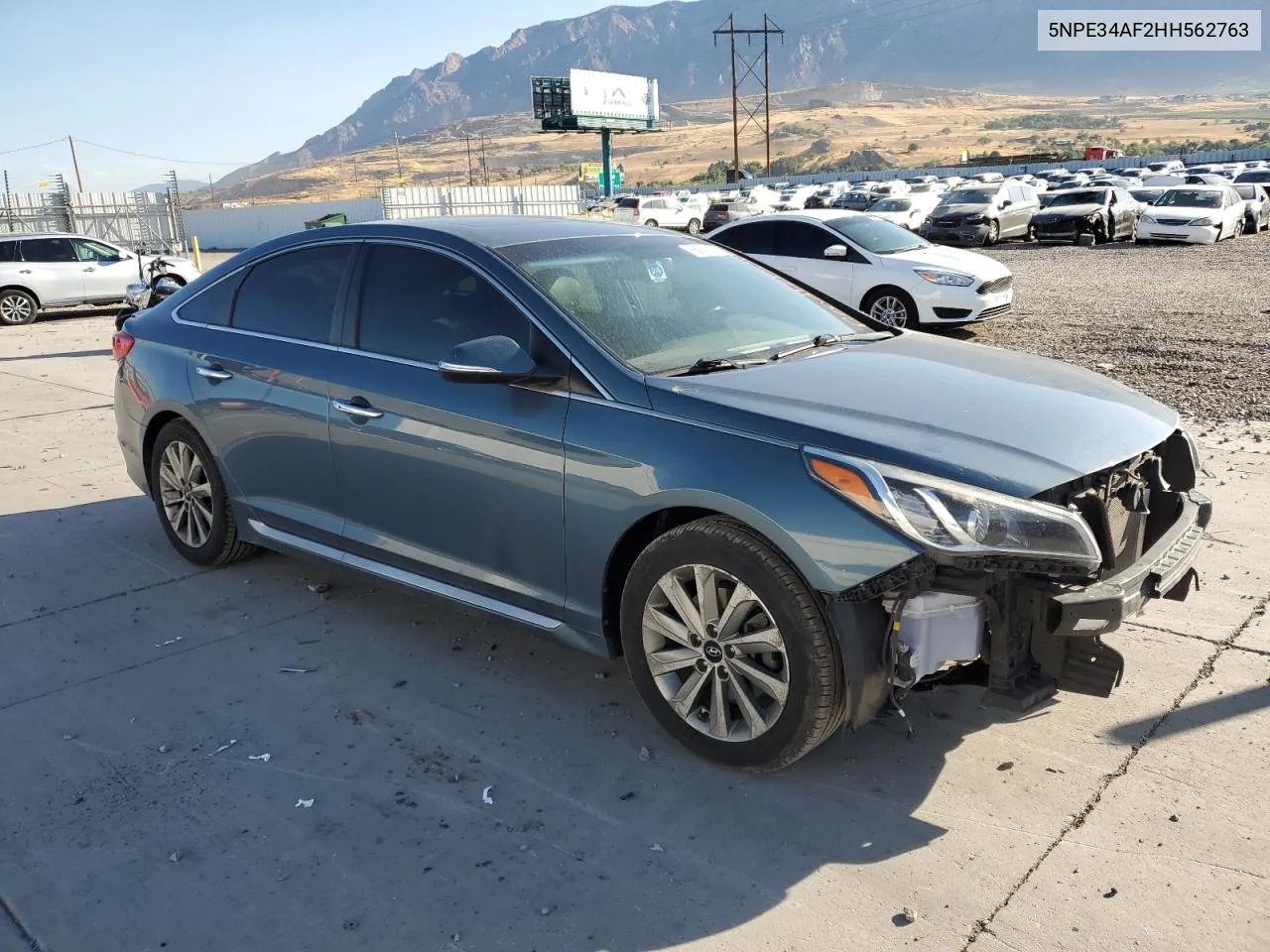 2017 Hyundai Sonata Sport VIN: 5NPE34AF2HH562763 Lot: 66942894