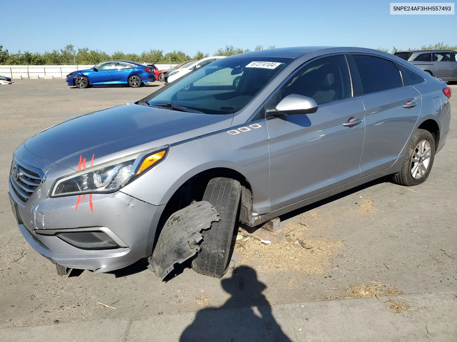 5NPE24AF3HH557493 2017 Hyundai Sonata Se