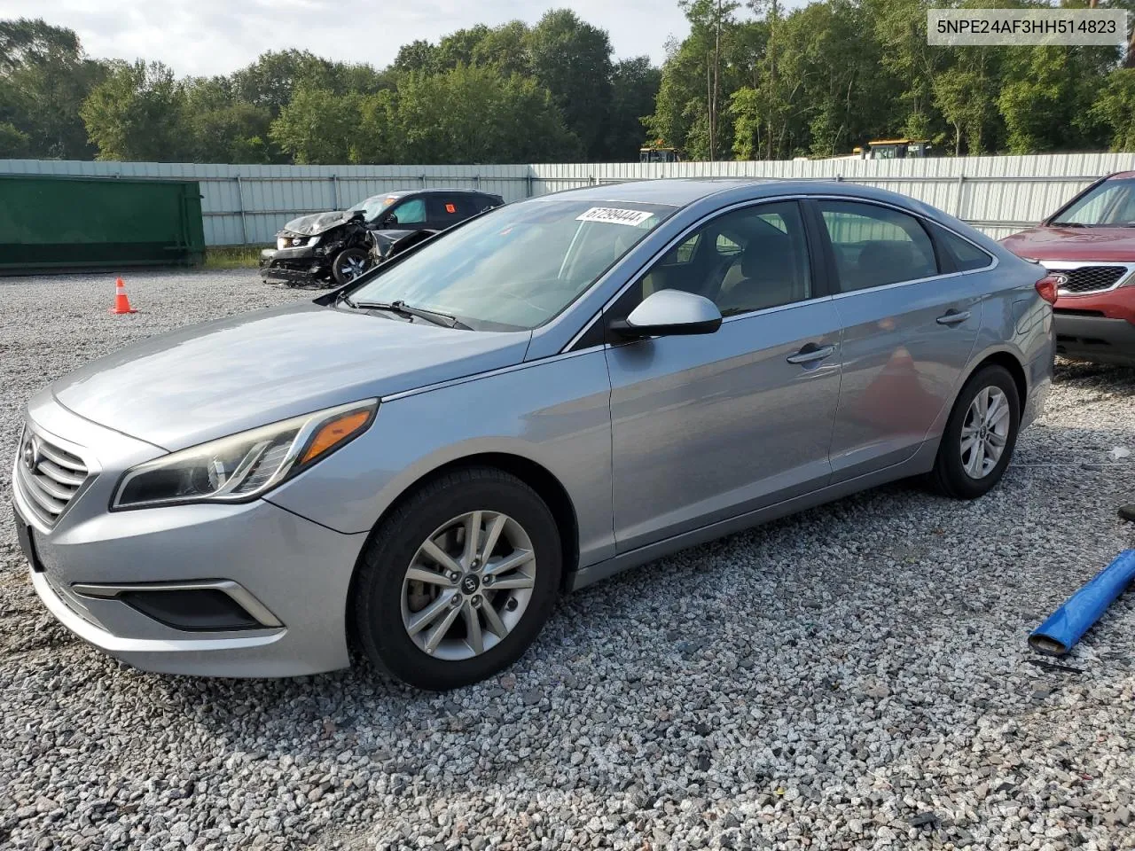 2017 Hyundai Sonata Se VIN: 5NPE24AF3HH514823 Lot: 67299444