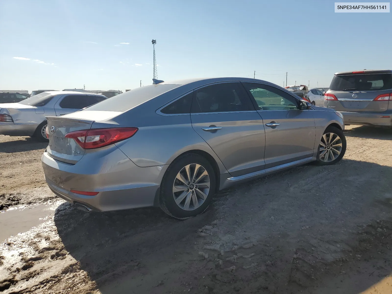 5NPE34AF7HH561141 2017 Hyundai Sonata Sport