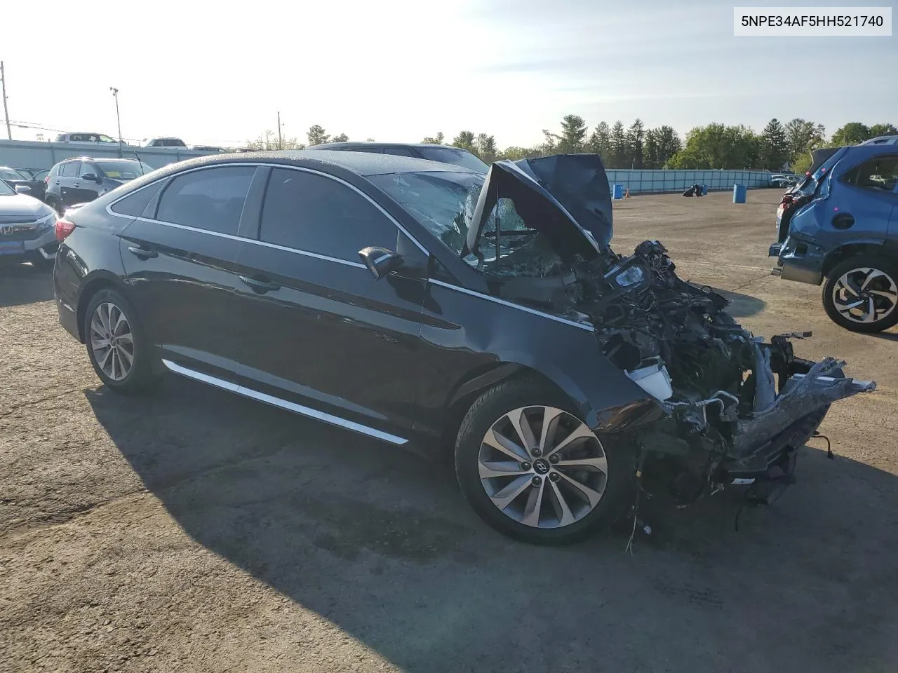 5NPE34AF5HH521740 2017 Hyundai Sonata Sport