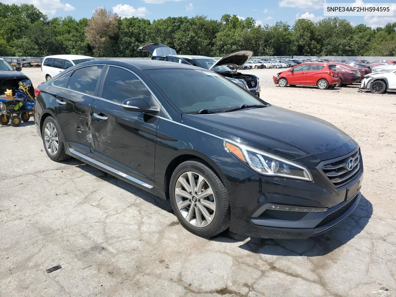 5NPE34AF2HH594595 2017 Hyundai Sonata Sport