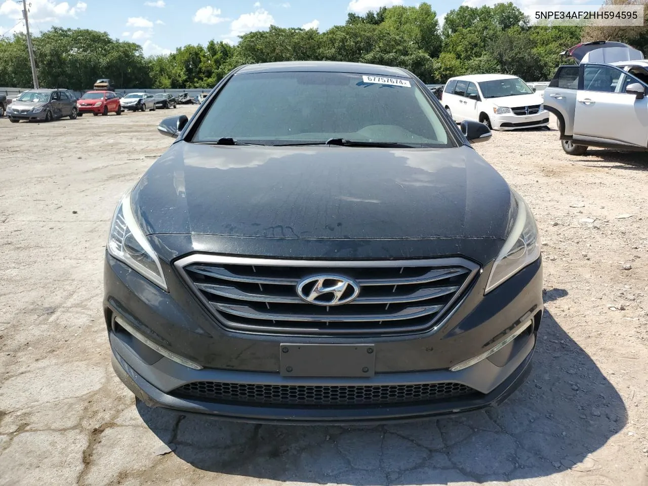 5NPE34AF2HH594595 2017 Hyundai Sonata Sport