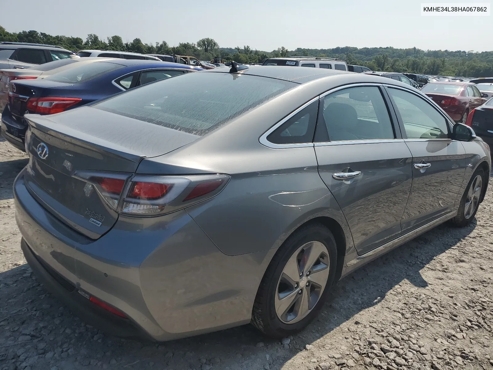 2017 Hyundai Sonata Hybrid VIN: KMHE34L38HA067862 Lot: 67782744