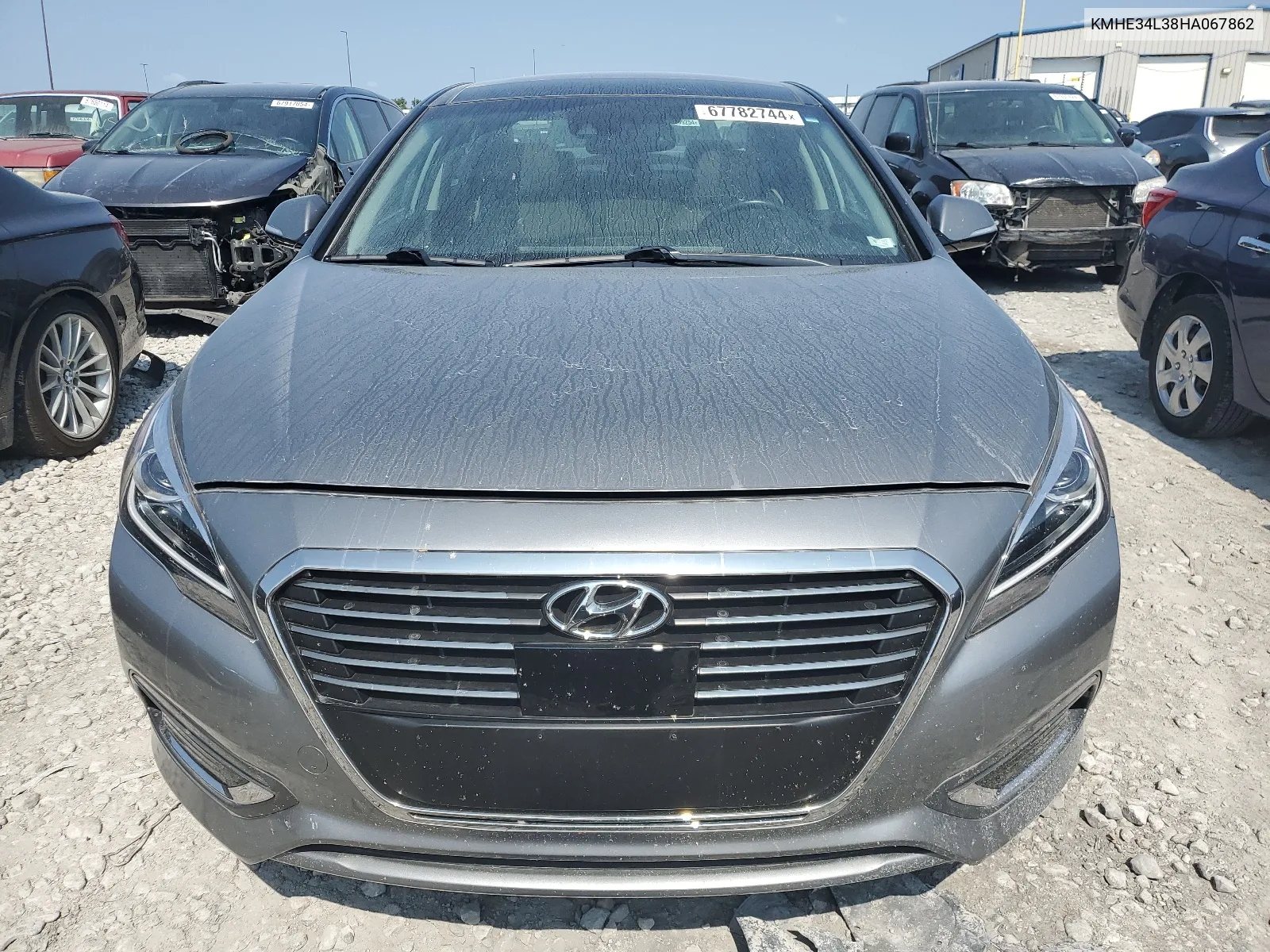 2017 Hyundai Sonata Hybrid VIN: KMHE34L38HA067862 Lot: 67782744