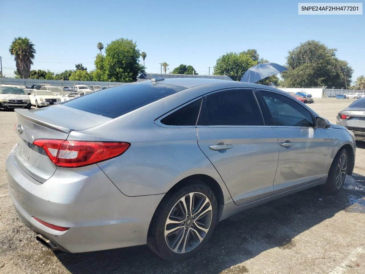 2017 Hyundai Sonata Se VIN: 5NPE24AF2HH477201 Lot: 67796794