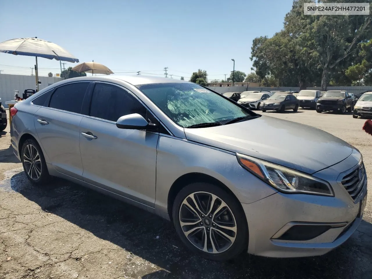 2017 Hyundai Sonata Se VIN: 5NPE24AF2HH477201 Lot: 67796794