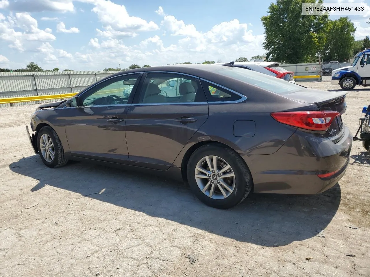 2017 Hyundai Sonata Se VIN: 5NPE24AF3HH451433 Lot: 67908564