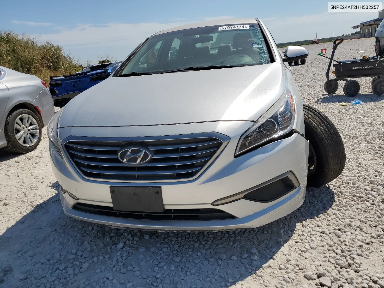 2017 Hyundai Sonata Se VIN: 5NPE24AF2HH502257 Lot: 67974774