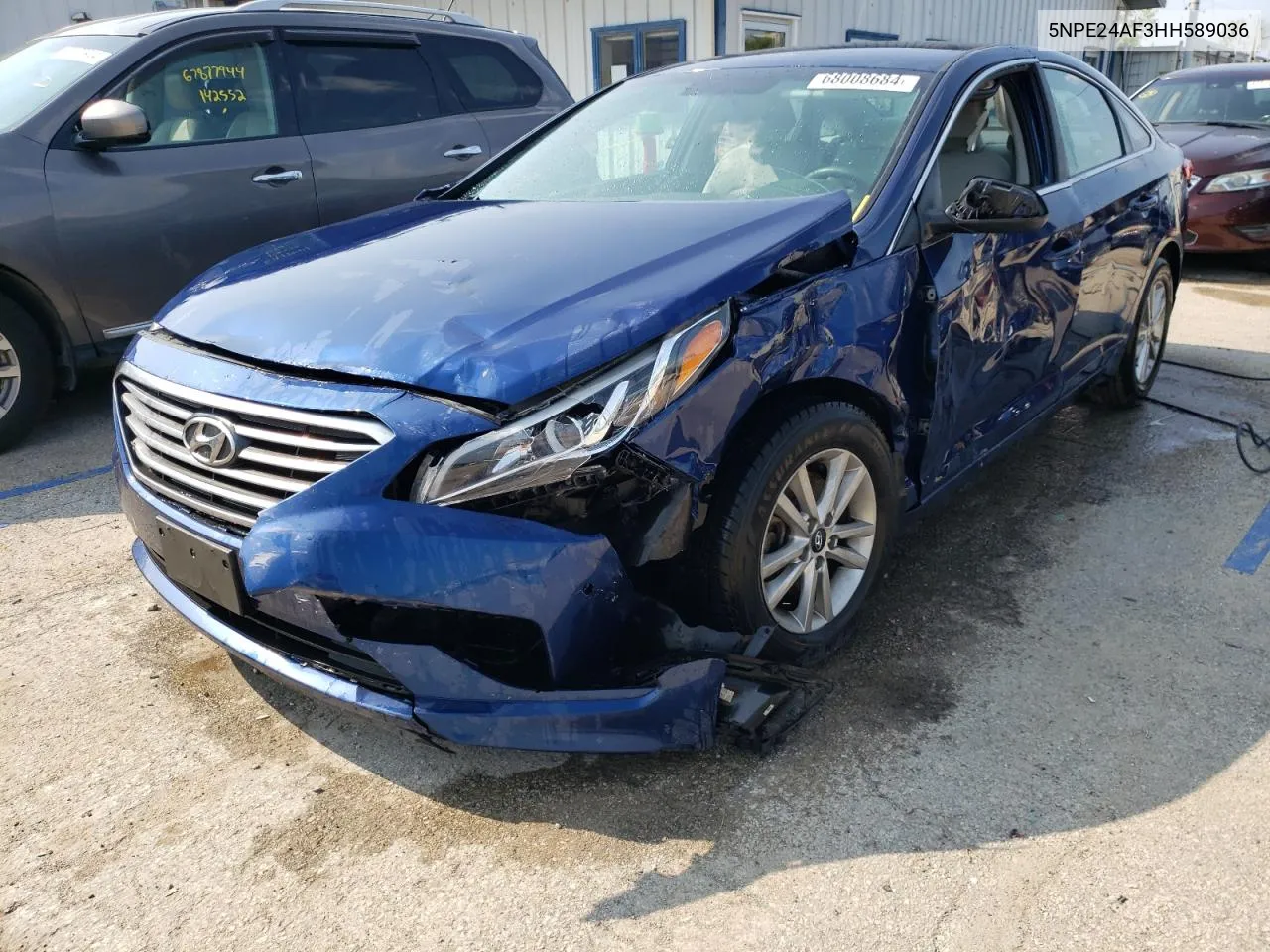 2017 Hyundai Sonata Se VIN: 5NPE24AF3HH589036 Lot: 68008684