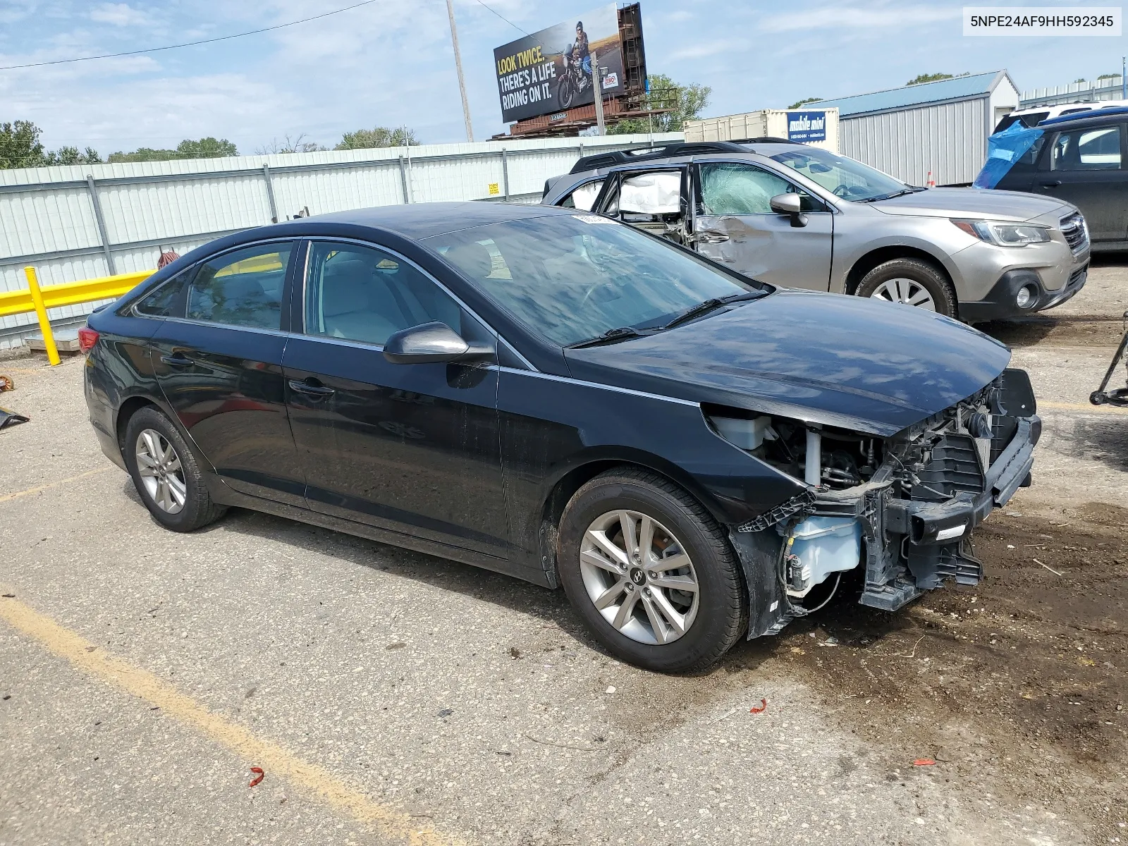 5NPE24AF9HH592345 2017 Hyundai Sonata Se