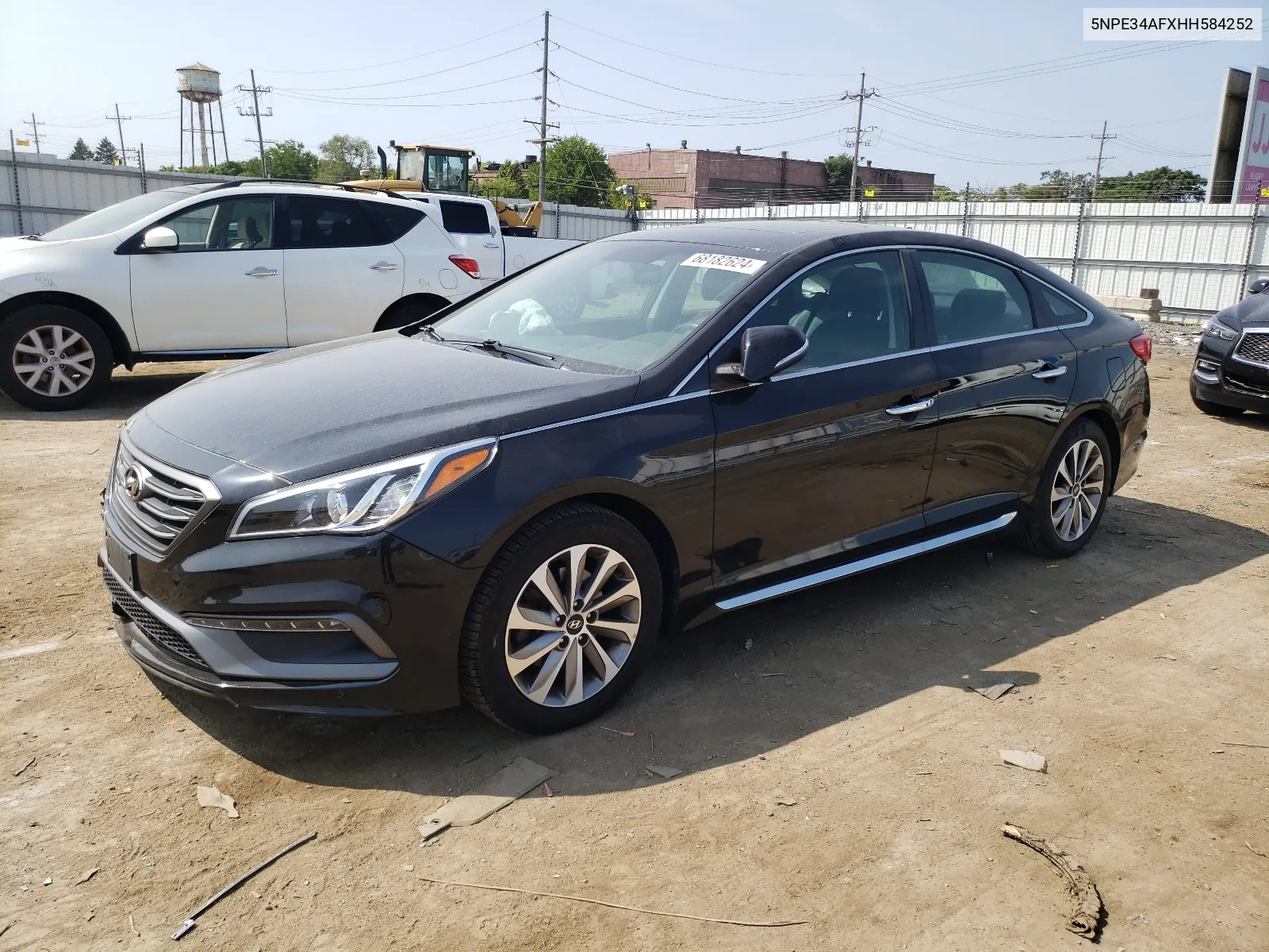 2017 Hyundai Sonata Sport VIN: 5NPE34AFXHH584252 Lot: 68182624