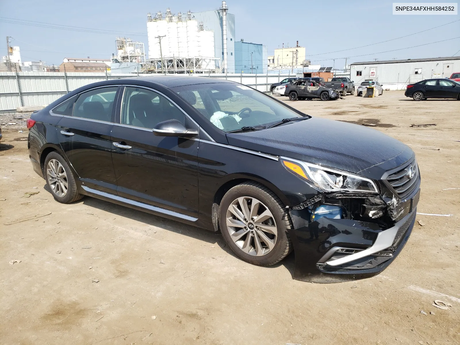 2017 Hyundai Sonata Sport VIN: 5NPE34AFXHH584252 Lot: 68182624