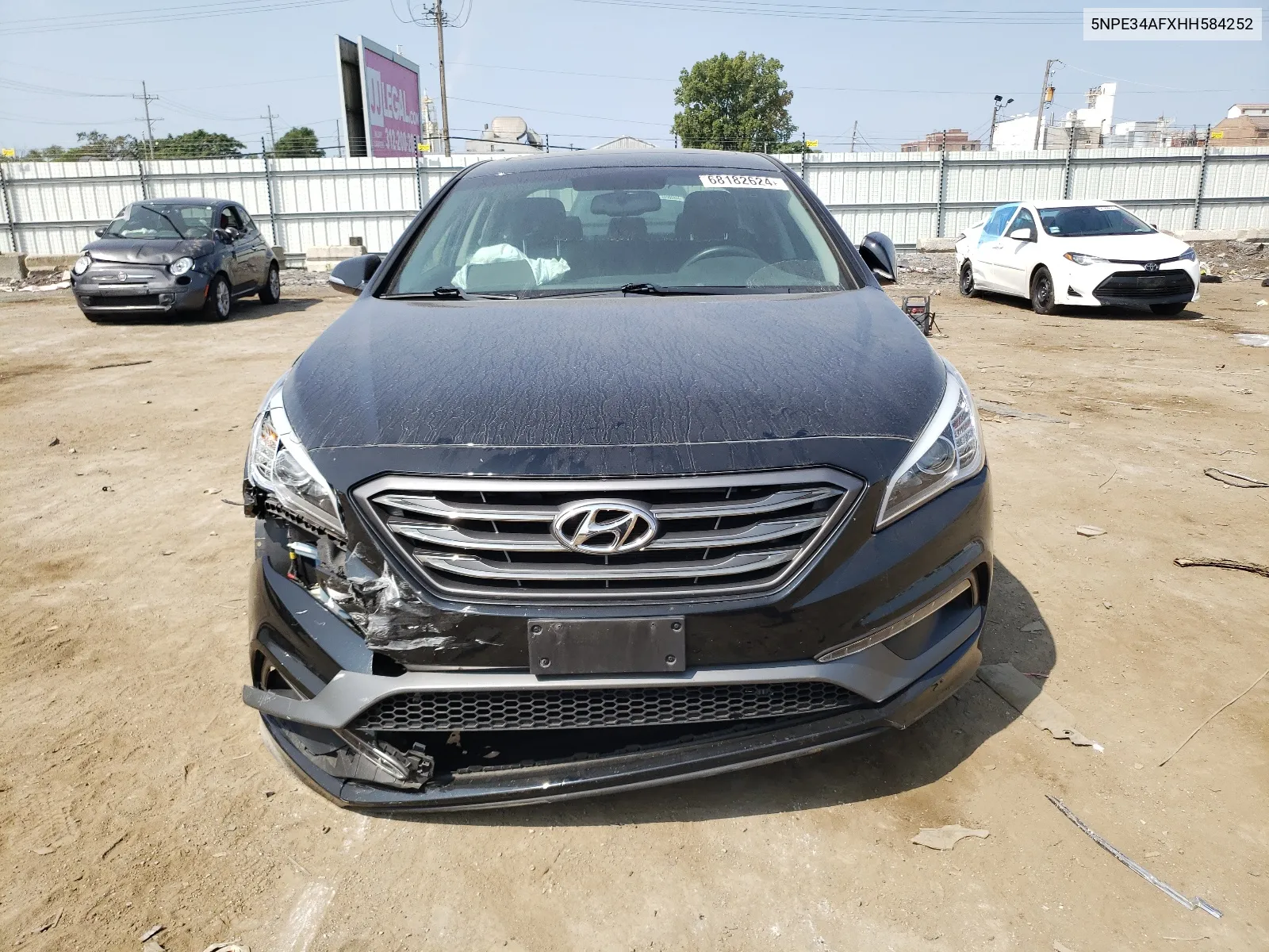 5NPE34AFXHH584252 2017 Hyundai Sonata Sport